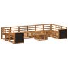 vidaXL Set di divani da esterno 8 pcs Naturale