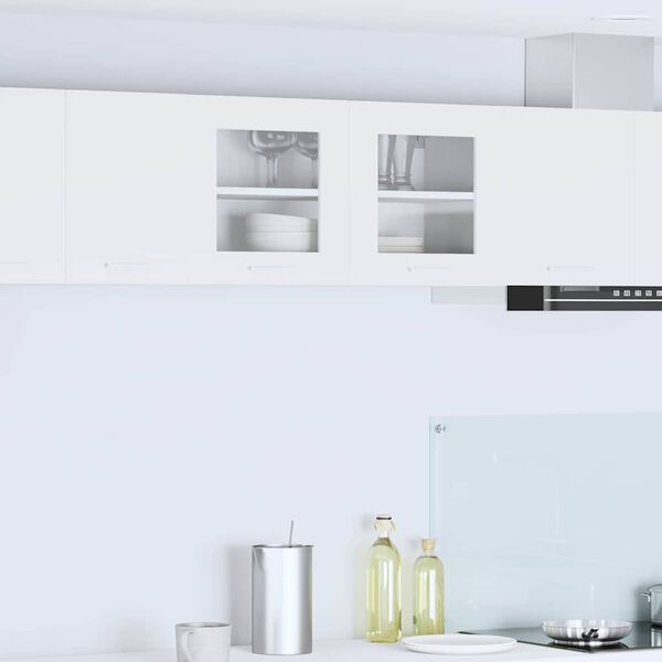 vidaXL Armadio pensile Bianco 80 x 31 x 40 cm Legno multistrato