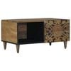 vidaXL Tavolino da salotto Marrone 80 x 50 x 40 cm