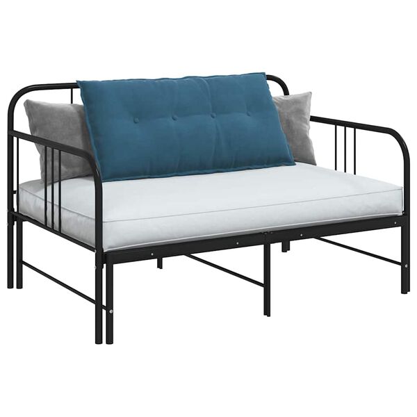 vidaXL Cuscino per Schiena Blu 100 x 50 cm Tessuto in Cords