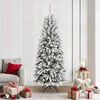 vidaXL Albero di Natale artificiale con 300 LED Bianco 210 cm