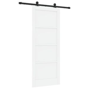 vidaXL Porta scorrevole ORKDAL Bianco 83 x 202 cm