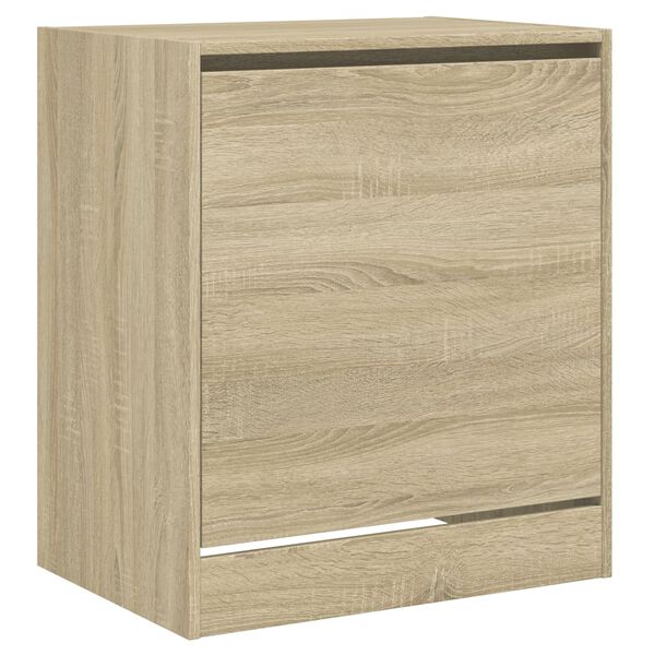 vidaXL Scarpiera Rovere Sonoma 60x42x69 cm in Legno Multistrato