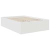 vidaXL Struttura del letto Bianco 160 x 200 cm Legno multistrato