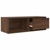 vidaXL Mobile Porta TV Rovere Marrone 80x31x25,5 cm Legno Multistrato