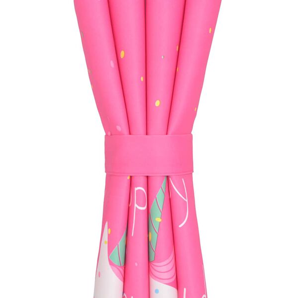 vidaXLTende Oscuranti 2 pz Stampate per Bambini 140x240 cm Rosa