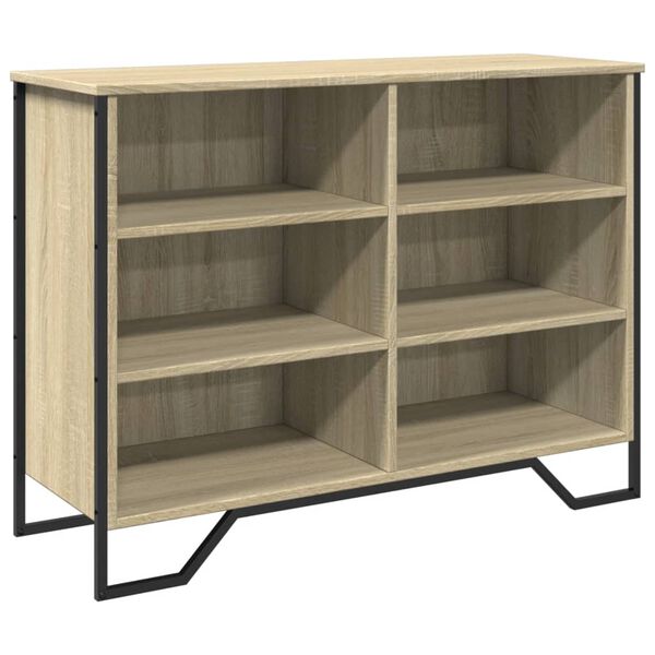 vidaXL Credenza Rovere Sonoma 101x35,5x74,5 cm in Legno Multistrato