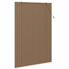 vidaXL Tenda a rullo con tende Marrone 140 x 220 cm Bamb&ugrave;