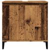vidaXL Mobile Lavabo Legno Antico 58x33x60 cm in Legno Multistrato