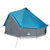 vidaXL Tenda Familiare Tipi per 8 Persone Blu Impermeabile