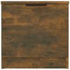 vidaXL Comodini 2pz Rovere Fumo 40x39x40 cm