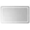 vidaXL Specchio da Bagno con Luci LED 100x60 cm