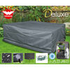 Happy People Copertura Set Mobili Giardino Deluxe 200x160x70 cm Grigio