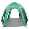 vidaXL Tenda da Piscina verde mare 366 x 305 x 231 cm Poliestere