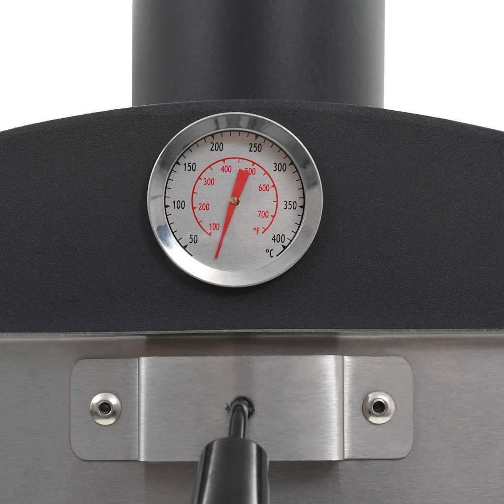 vidaXL Forno Pizza Esterno a Carbonella con Pietra Refrattaria | vidaXL.it