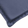vidaXL Cuscino per Lettino Blu Marino 180x60x4 cm in Tessuto Oxford