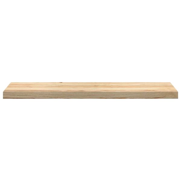 vidaXL Davanzali 2 pz Non Trattati 100x25x2cm Legno Massello di Rovere