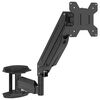 vidaXL Supporto da Parete Monitor Schermo Max 27 Pollici Molla a Gas
