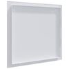 vidaXL Pannelli di Accesso Bianco 30 x 30 cm Plastica ABS