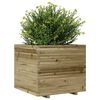 vidaXL Fioriera da Giardino 80x80x72 cm in Legno di Pino Impregnato