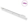 vidaXL Scorrevole per cassetti 73 pcs Bianco Acciaio
