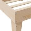 vidaXL Letto Libreria senza Materasso 140x190 cm in Legno di Pino