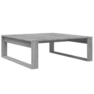 vidaXL Tavolino Salotto Grigio Sonoma 100x100x35 cm Legno Multistrato