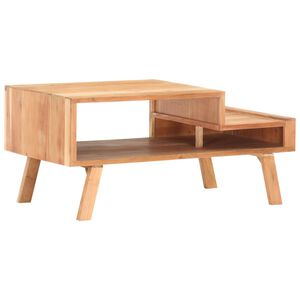vidaXL Tavolino da Salotto 100x50x45 cm in Legno Massello di Acacia