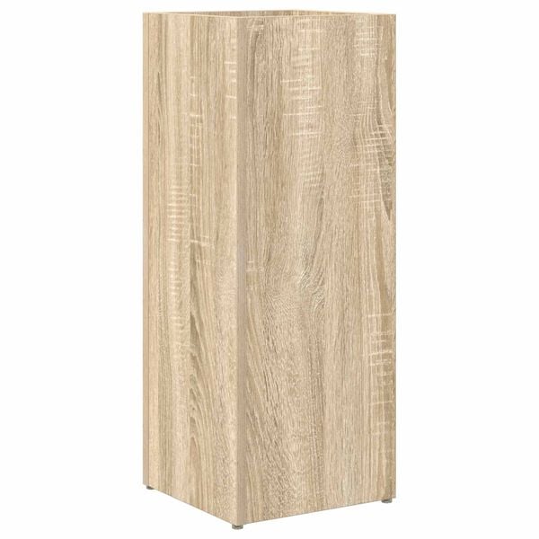 vidaXL Supporto per Ombrellone Rovere Sonoma 25 x 24,5 x 64 cm