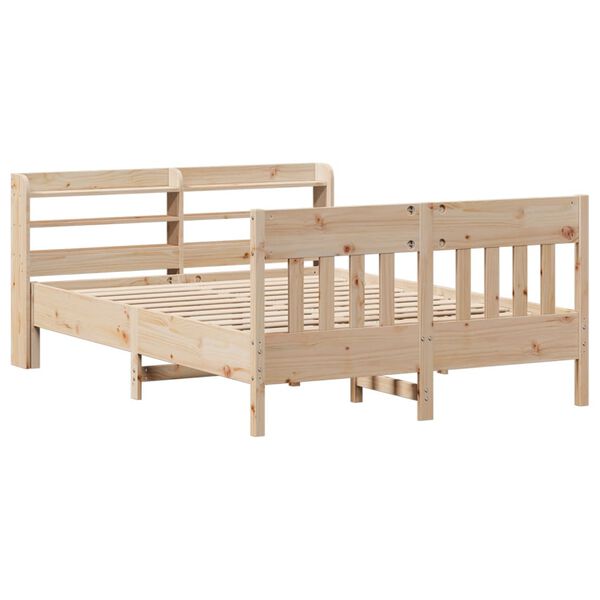 vidaXL Letto senza Materasso 160x200 cm in Legno Massello di Pino