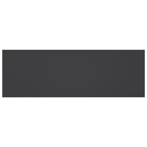 vidaXL Ripiani per Libreria 4pz Grigi 60x20x1,5cm in Legno Multistrato