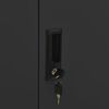 vidaXL Armadio per Ufficio Antracite 90x40x102 cm in Acciaio