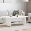 vidaXL Tavolino da salotto Bianco 93 x 53 x 33 cm Legno multistrato