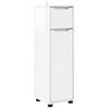 vidaXL Mobile da Bagno Bianco Lucido 30,5 x 30 x 101 cm