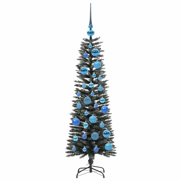 vidaXL Albero di Natale artificiale con 150 LED Verde 120 cm