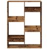 vidaXL Libreria Legno Antico 100x33x135 cm in Legno Multistrato
