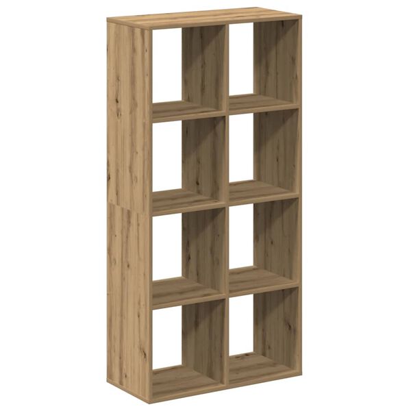 vidaXL Libreria Divisorio Rovere Artigianale 69,5x29x137,5 Truciolato