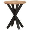 vidaXL Tavolino di Servizio 48x48x56cm in Legno Massello di Acacia