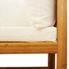vidaXL Set di divani da giardino 11 pz con cuscini in legno di acacia e corda