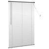vidaXL Tenda Veneziana Regolabile Grigio Argento 150 x 80 cm PVC