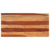 vidaXL Piano del Tavolo 120x60x(2,5-2,7) cm Legno Massello di Acacia