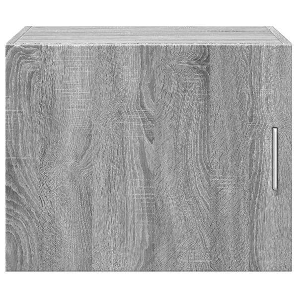 vidaXL Mobile a Parete Grigio Sonoma 50x42,5x40cm in Legno Multistrato