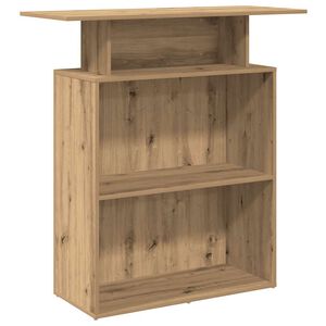 vidaXL Banco Reception Rovere Artigianale 100x40x104 cm in Truciolato