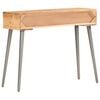 vidaXL Tavolo Consolle 90x30x75 cm in Legno Massello di Acacia
