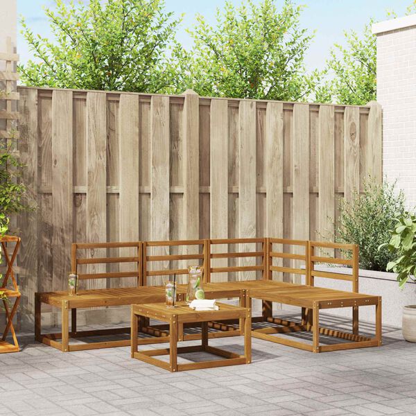 vidaXL Set di divani Naturale