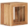 vidaXL Sgabello 40 x 30 x 40 cm Legno Massello di Acacia