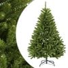vidaXL Albero di Natale Artificiale con Rami Pieghevoli 180 cm PVC
