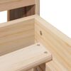vidaXL Letto senza Materasso 135x190 cm in Legno Massello di Pino