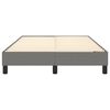 vidaXL Struttura Letto a Rete a Molle Grigio Scuro 120x200 cm Tessuto
