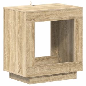 vidaXL Tavolo laterale Rovere Sonoma 60 x 40 x 65 cm